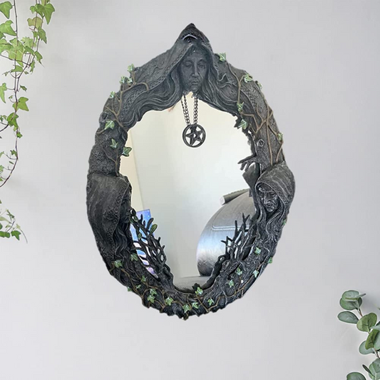 Celtic Sacred Moon Mirror