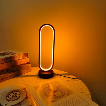 LED Bedroom Ring Lamp